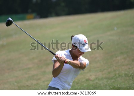 Lorena Ochoa (MEX) at Ladies Golf Evian Masters 2007