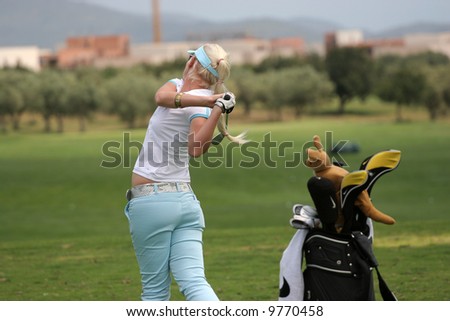 Carlie Butler, from Australia, Ladies Golf European Tour, Castellon, Spain, 2006