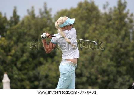 Carlie Butler, from Australia, Ladies Golf European Tour, Castellon, Spain, 2006