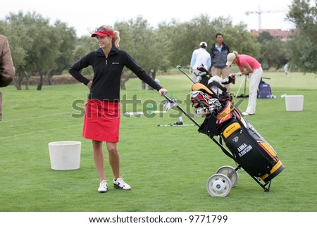 Anna Rawson, from Australia,  Ladies Golf European Tour, Castellon, Spain, 2006