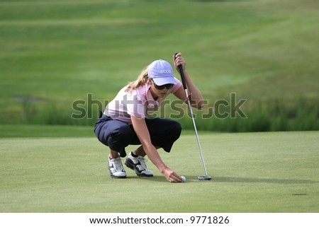 Anna Rawson, from Australia,  Ladies Golf European Tour, Castellon, Spain, 2006