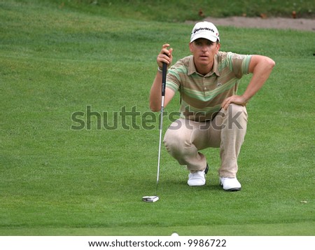 Christian Cevaer,  Green Velvet golf pro-am, 2006, a Fabrice Tarnaud (swing-partners) organisation