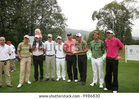 Green Velvet golf pro-am, 2006, a Fabrice Tarnaud (swing-partners) organisation