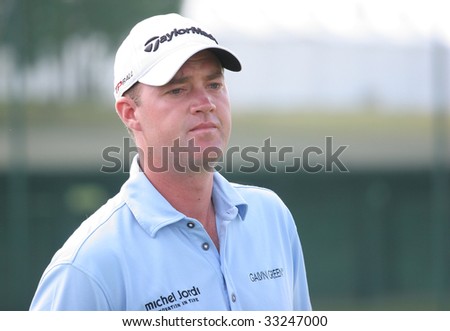 PARIS, FRANCE - JULY 5th: Peter Hanson  (SWE) at the golf French Open, Golf National, Paris, France, July, 5th, 2009 - A European Tour event -