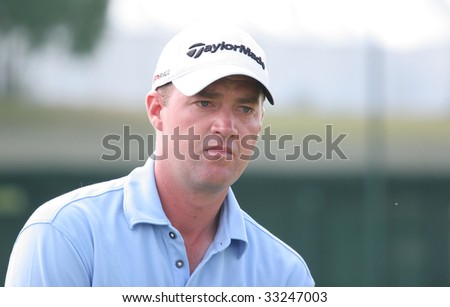 PARIS, FRANCE - JULY 5th: Peter Hanson  (SWE) at the golf French Open, Golf National, Paris, France, July, 5th, 2009 - A European Tour event -
