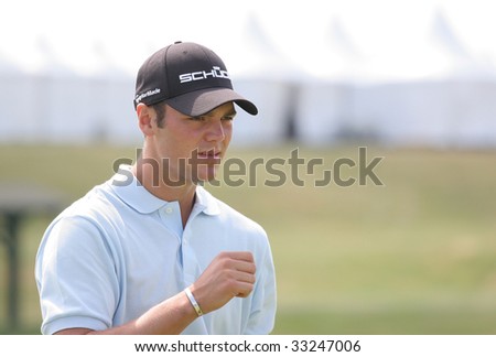 PARIS, FRANCE - JULY 5th: Martin Kaymer (GER) Winner of the  golf French Open, Golf National, Paris, France, July, 5th, 2009 - A European Tour event -