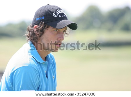 PARIS, FRANCE - JULY 5th: Mike Lorenzo-Vera (FRA) at the  golf French Open, Golf National, Paris, France, July, 5th, 2009 - A European Tour event -