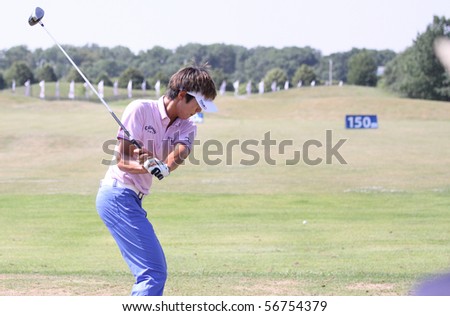 GOLF NATIONAL, FRANCE - JULY 02 : Danny Lee (USA) at The French Open, European Golf Tour,  Paris, july 02, 2010, at the Golf National, Guyancourt, France.