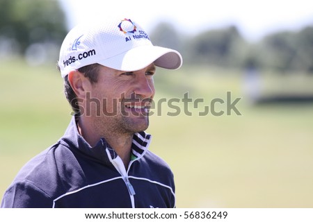 GUYANCOURT, FRANCE - JULY 3 : Steve Webster (ENG) at The French Open, European Golf Tour, Paris, july 03, 2010, at the Golf National, Guyancourt, France.