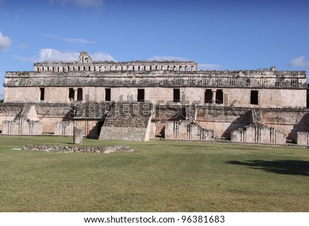 Maya ruins in Chichen-itza, yucatan, mexico