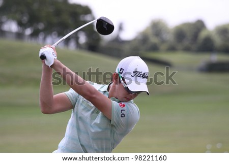 GOLF NATIONAL COURSE, FRANCE - JULY 01 :  Seung Yul Noh (KOR)  at The French Open, European Tour, July 01, 2011, at  The Golf National, Albatros course, France.