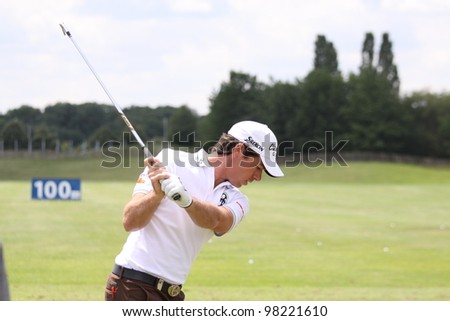 GOLF NATIONAL COURSE, FRANCE - JULY 01 :  Julien Guerrier  (FRA) at The French Open, European Tour, July 01, 2011, at  The Golf National, Albatros course, France.
