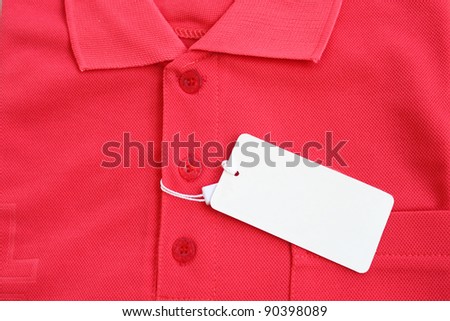 Red polo shirts, casual wear for men in general.