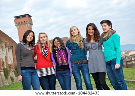 Multicultural Group of Woman , Italy