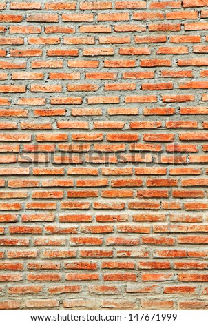 Seamless brick wall texture and background