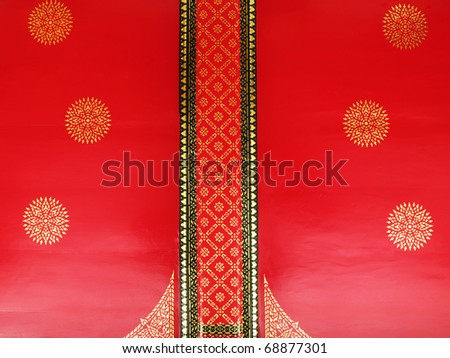 thai temple ceiling
