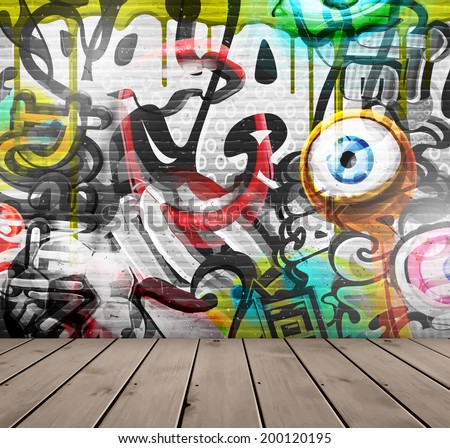 Graffiti on wall eps 10 Graffiti on wall eps 10