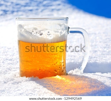 beer snow