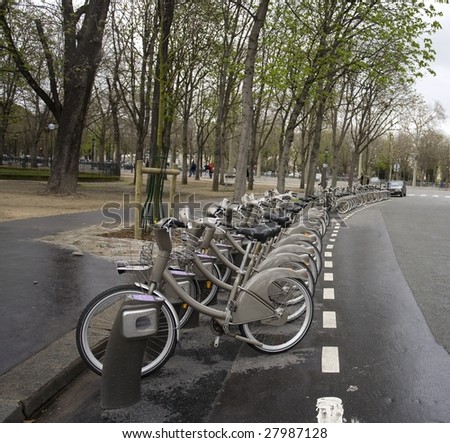 bicycle France Paris