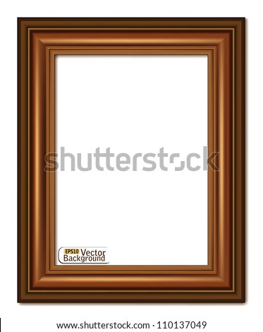 Wooden Frame.Vector - 110137049 : Shutterstock