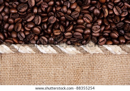 Design coffee menu of coffee beans