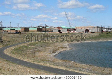 A picture of construction and land development in Maple Minnesota