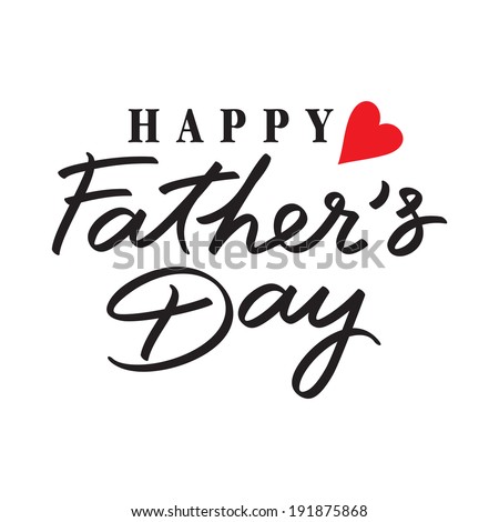 happy fathers day hand lettering handmade calligraphy