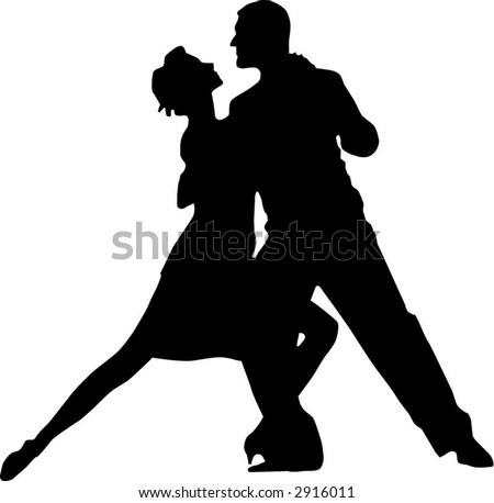 Dance Couple Silhouette