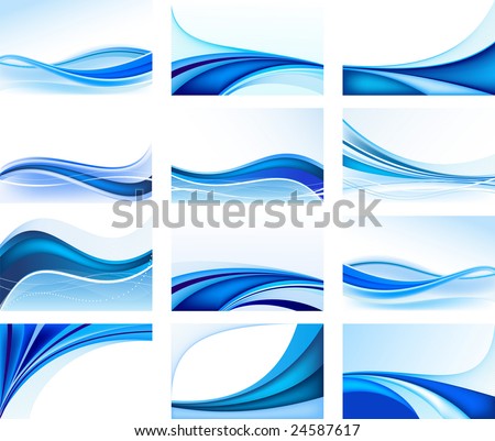 Background on Abstract Vector Background Set   24587617   Shutterstock