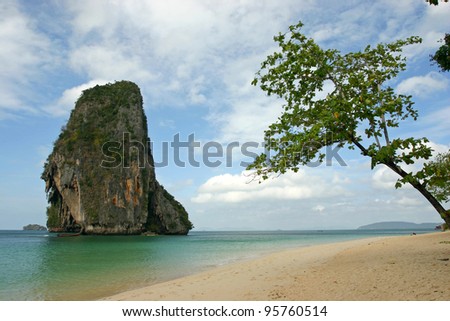Butiful Thailand, Rai Lay Beach ,south of Thailand