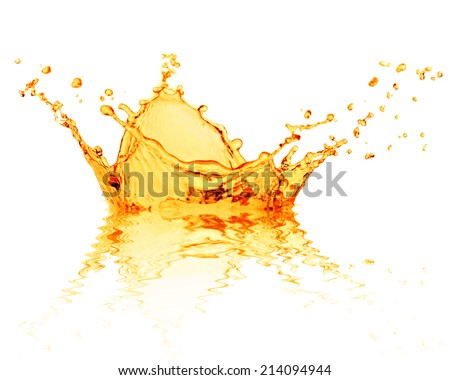 orange juice splash orange juice splash