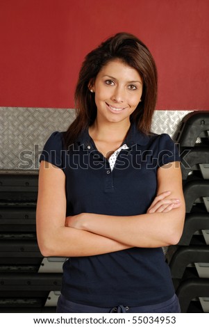 This is an image of a woman trainer.