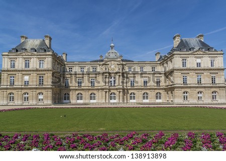 Luxembourg Palace (Palais du Petit-Luxembourg) - home of president of French Senate. Palace was built as a royal residence for Marie de Medici. Luxembourg Garden - second largest Public Park in Paris.