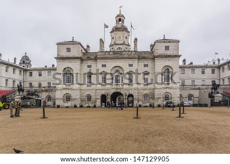 Horse Guards building at London, England