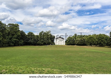 Marble Hill House (architect Roger Morris) is on northern banks of River Thames, situated halfway between Richmond and Twickenham, UK. Marble Hill House is a beautiful 18th Century Palladian Villa.