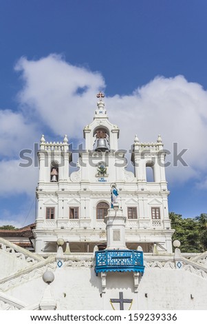 Our Lady of Immaculate Conception Church -Â?Â? one of the oldest churches in Goa, which existed from year 1540. Panjim (Panaji) - capital of Indian state of Goa and headquarters of North Goa district.