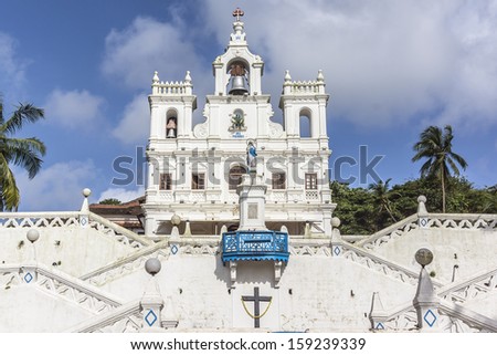 Our Lady of Immaculate Conception Church -Â?Â? one of the oldest churches in Goa, which existed from year 1540. Panjim (Panaji) - capital of Indian state of Goa and headquarters of North Goa district.