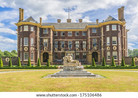 Ham House, Located Alongside The River Thames In Richmond, Is Considered To Be One Of Europe'S Greatest 17th Century Houses Still In Existence Today. Uk. House Was Built In 1610.