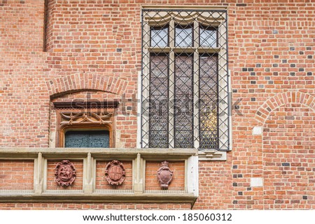 Jagiellonian University, Krakow, Poland. Courtyard of Collegium Maius. Jagiellonian University is a research university founded in 1364 by Casimir III the Great.