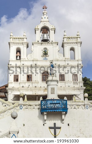 Our Lady of Immaculate Conception Church Ã¢Â?Â? one of the oldest churches in Goa, which existed from year 1540. Panjim (Panaji) - capital of Indian state of Goa and headquarters of North Goa district.