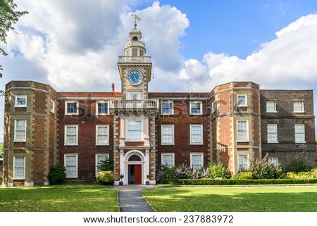 Bruce Castle (formerly Lordship House) is a 16th-century manor house in Lordship Lane - one of the oldest surviving English brick houses. Tottenham, London, UK.