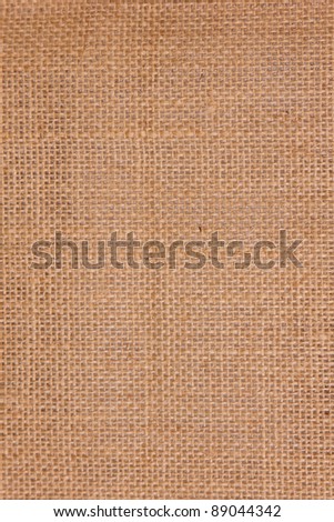 abstract texture of a linen sack for shopping