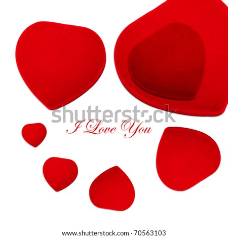 red love heart background. red love heart background.