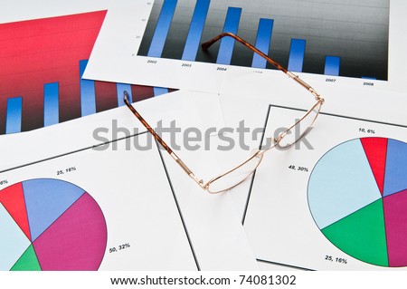 Business concept with charts