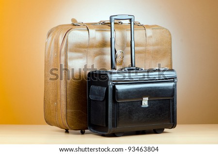 Luggage concept with big case