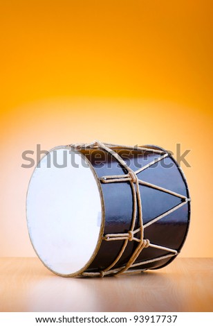 Traditional azeri drum called nagara