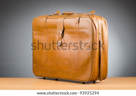 Luggage concept with big case