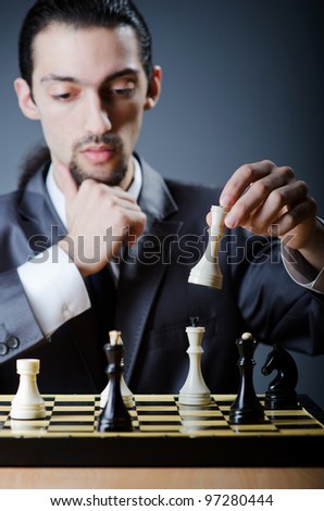 Angry Chess Player