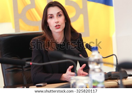 25-Dec-2014 Eka Zgouladze, the first deputy minister of the internal affairs at her first public meeting with Ukrainian journalists