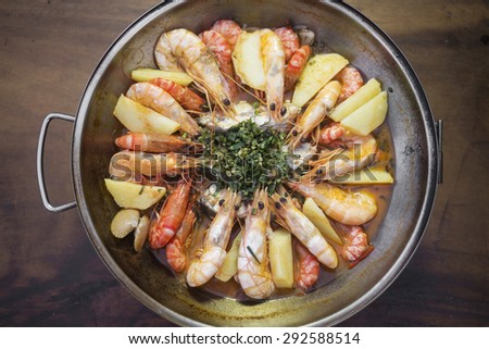 portuguese seafood cataplana stew